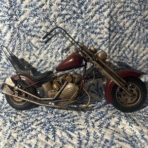 Vintage Motorcycle Model Decor